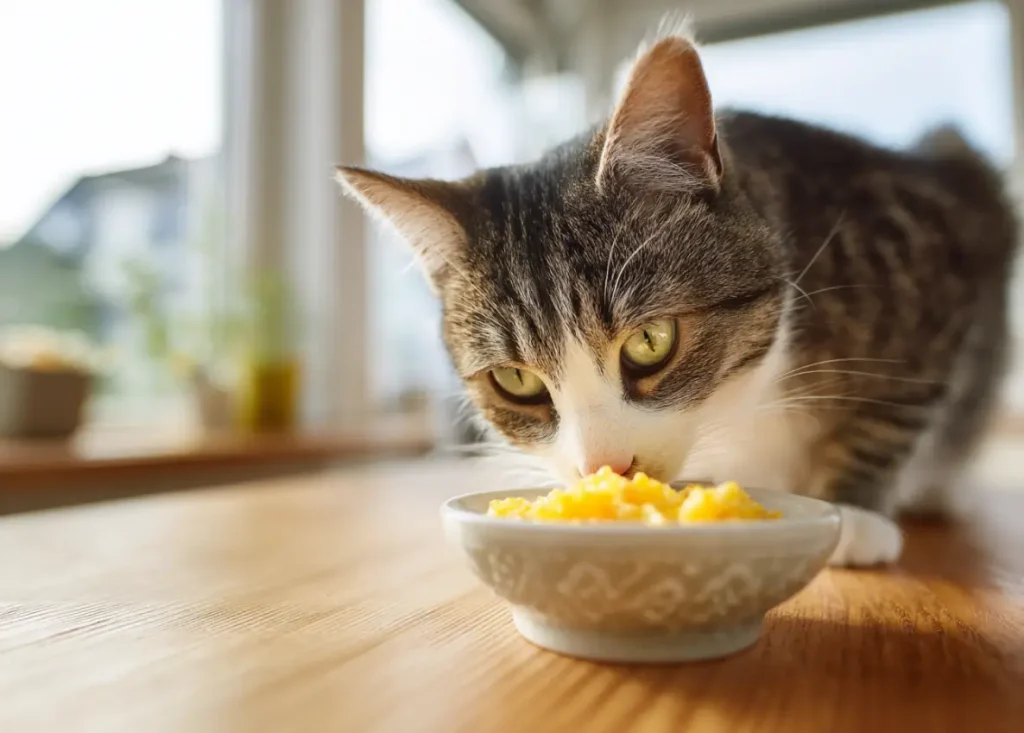 da li macka sme da jede palentu1